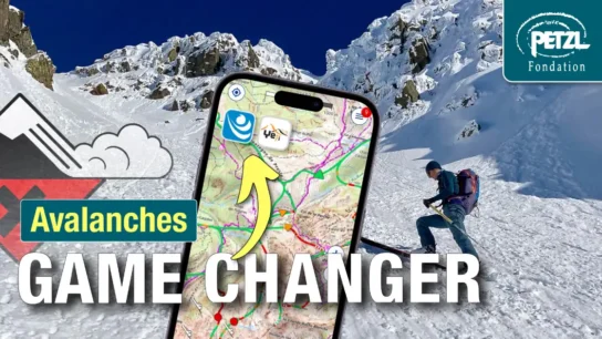 Fondation Petzl vidéo applications réduction risque avalanche