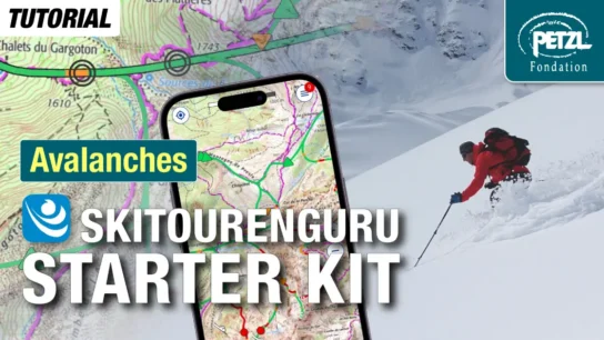 Fondation Petzl vidéo Skitourenguru débutant